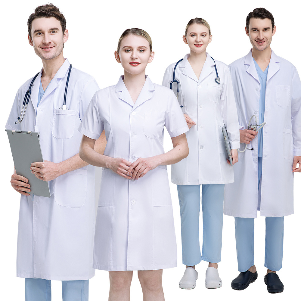 Medical Lab Gown - المهنية الرجال الأطباء الملابس الزي الطبي