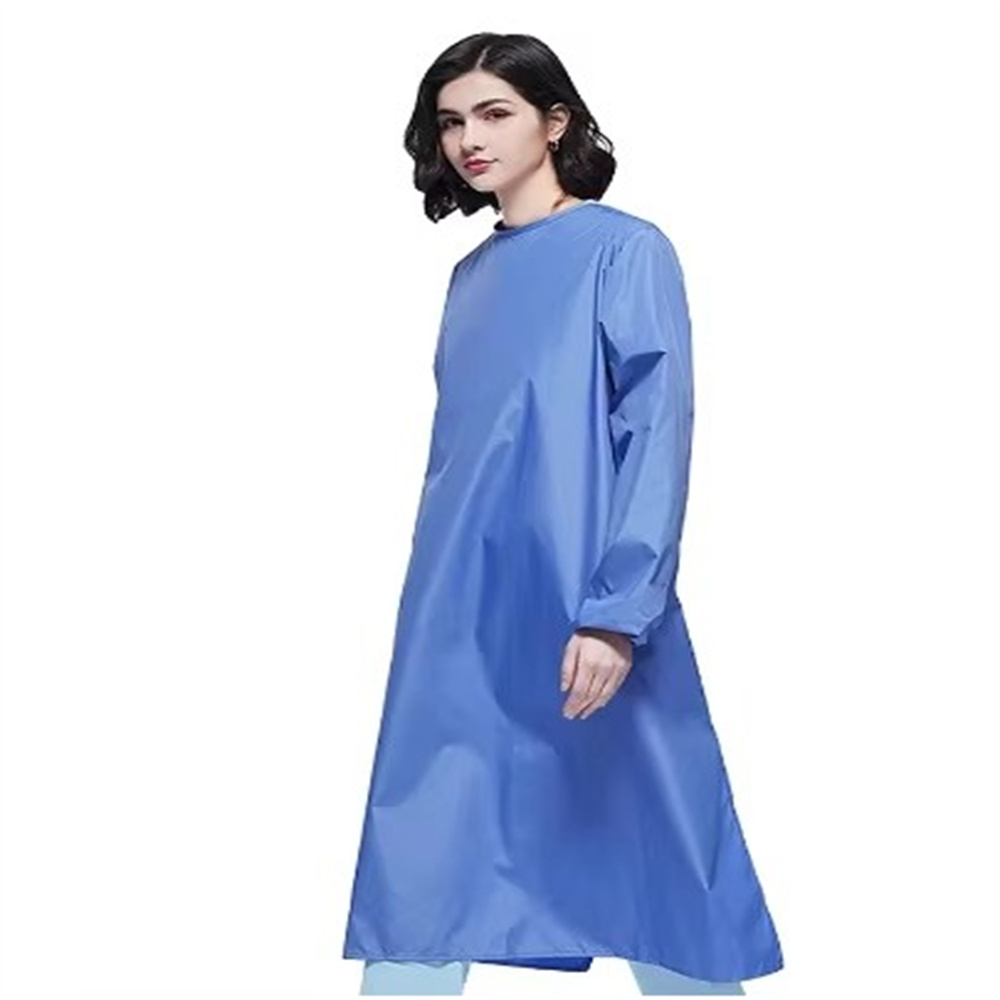 جديد إمرأة مقاوم للماء ثوب سبا - مراجعة Medical Lab Gown وسعره