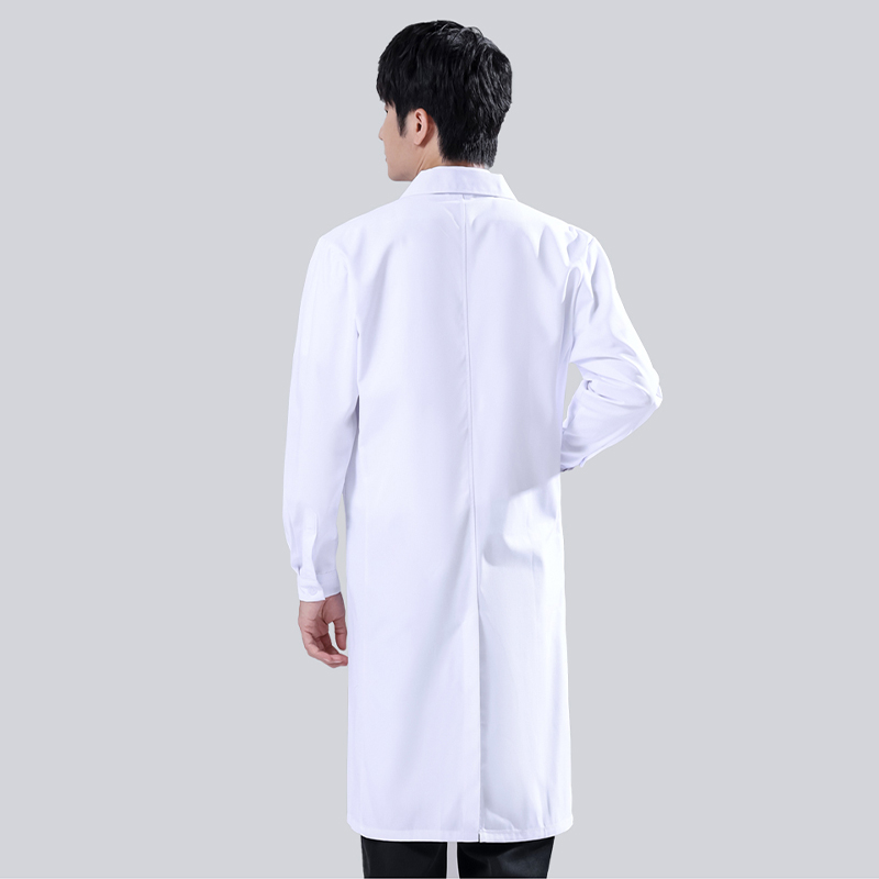 معطف طبي أبيض للرجال معطف مختب - مراجعة Medical Lab Gown وسعره
