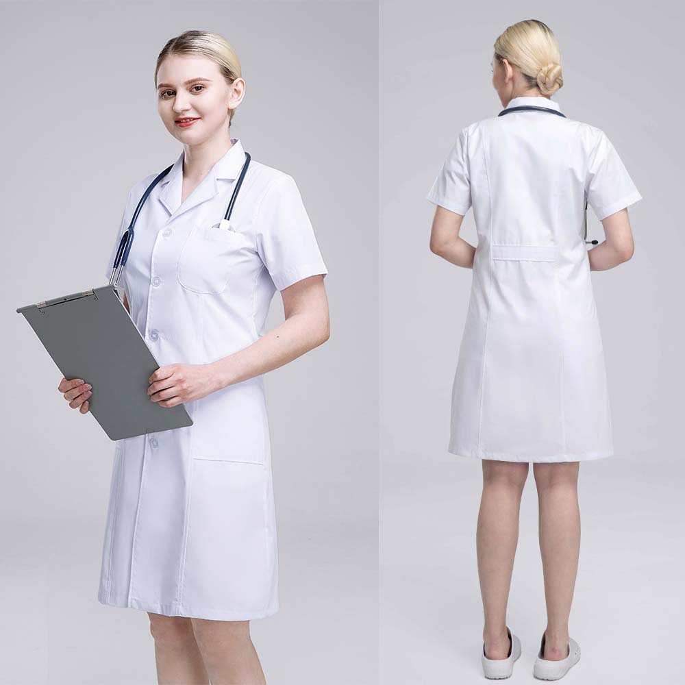 المهنية الرجال الأطباء الملابس - مراجعة Medical Lab Gown وسعره