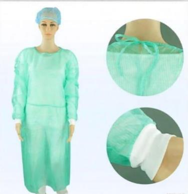 أكمام محبوكة، 10 قطع من أثواب  - مراجعة Medical Lab Gown وسعره